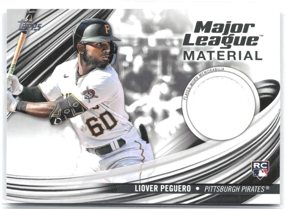 2023 Topps #MLM-LP Liover Peguero Major League Material Relics RC