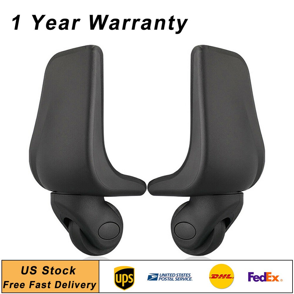 1 Pair Replacement Luggage/Suitcase Spare  Rear  Swivel Wheel 360° Spinner W001