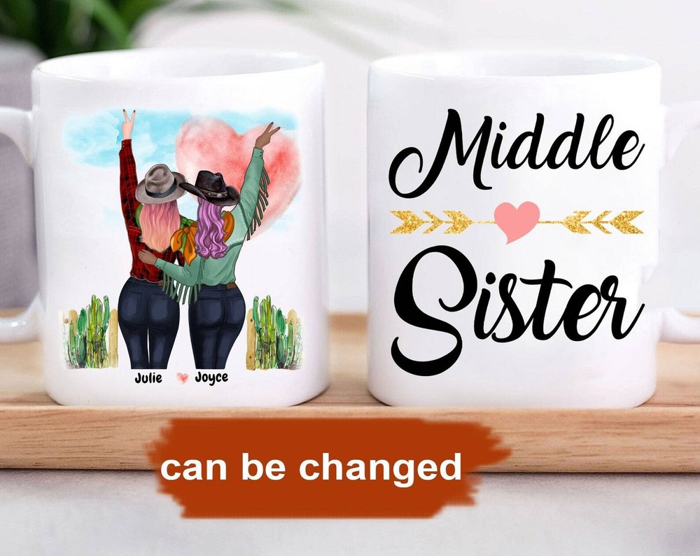 Personalized  For Sister Mugs  Cowgirl Gift Unique  Birthday Gifts For  Sister