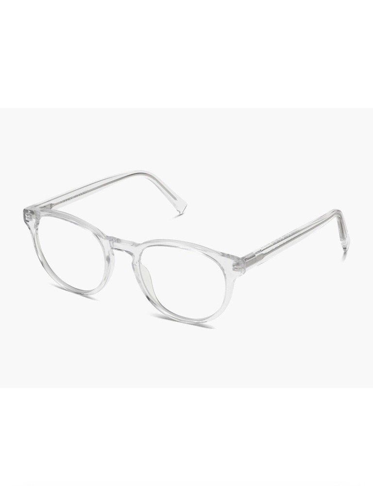 Warby Parker Percey Crystal Stylish Eyeglasses for Clear Vision