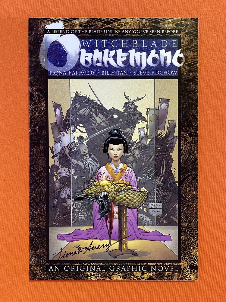 Witchblade Obakemono OOP TPB Image Top Cow Graphic Novel Fiona Kai Avery SIGNED!