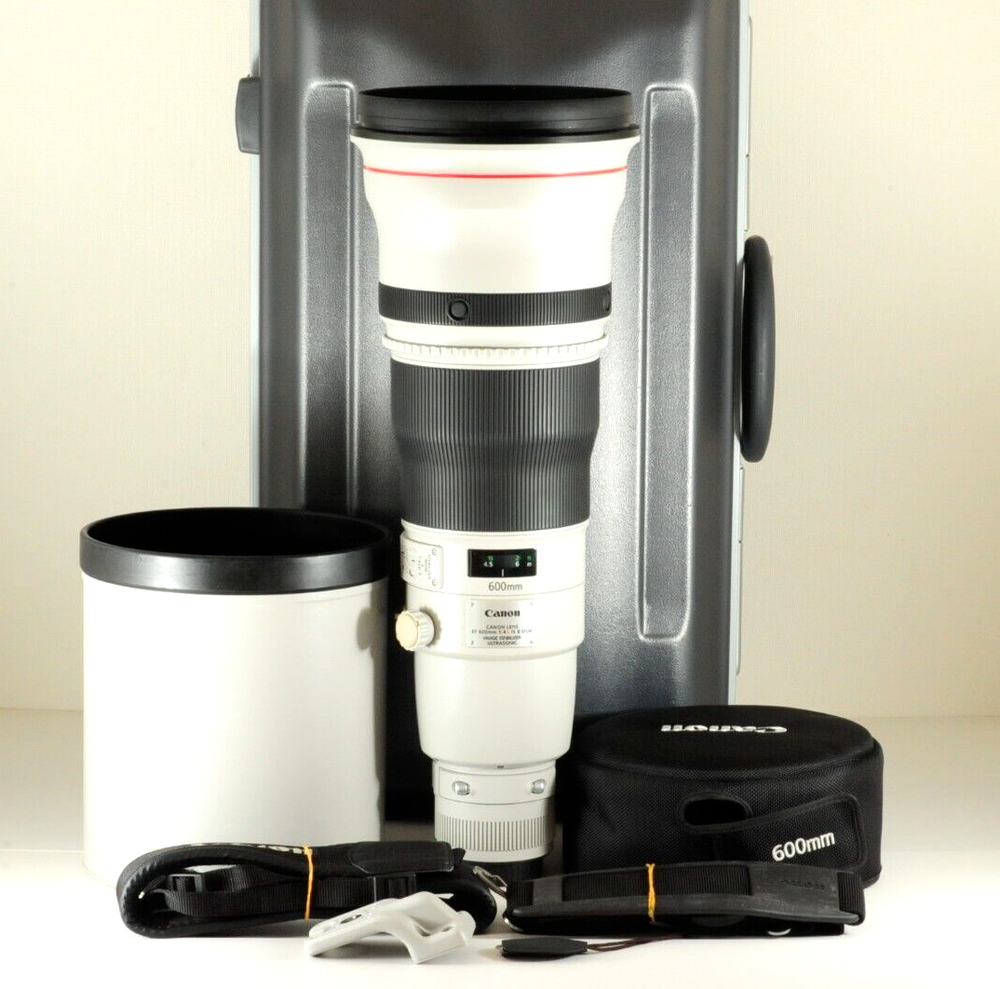 [Mint in Trunk] Canon EF 600mm F/4 L IS II USM AF Lens From Japan #3218