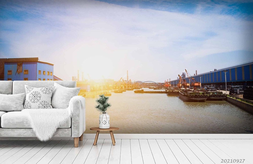 3D Sky Sea Nature Scenery Wall Murals Wallpaper Murals Wall Sticker 73