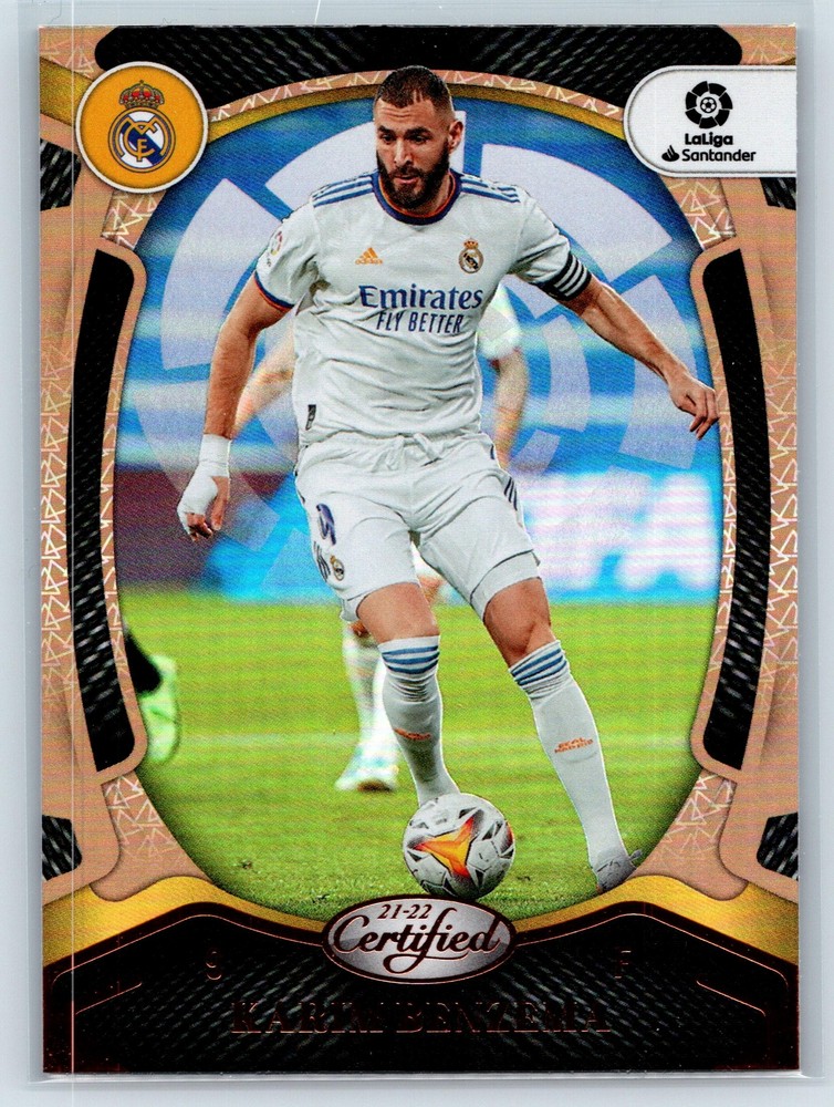 Karim Benzema 2021-22 Panini Chronicles: Certified La Liga Real Madrid CF