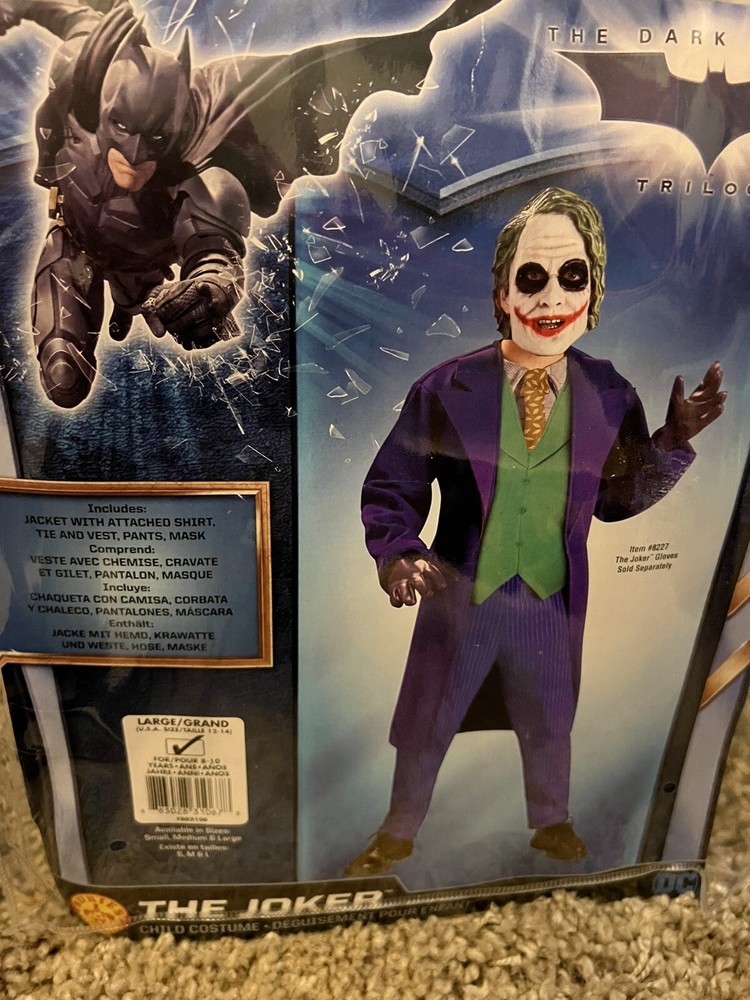 Batman Dark Knight Deluxe The Joker Child Costume - Rubie's