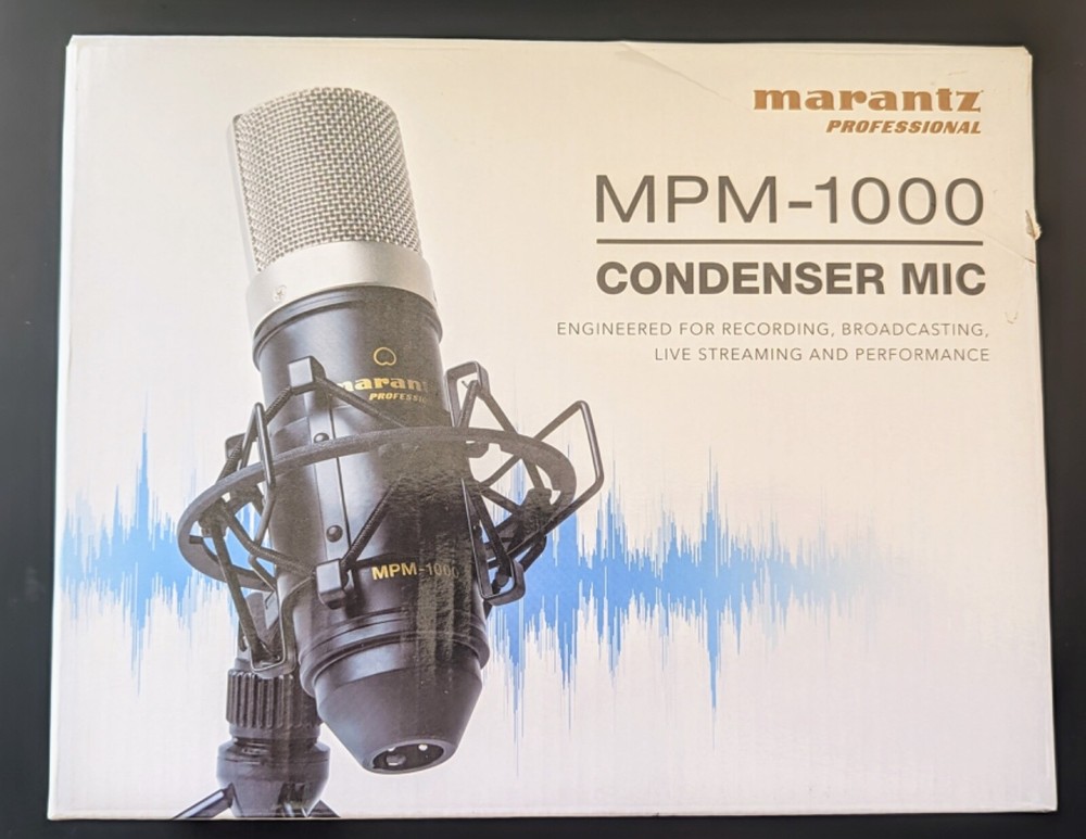 Marantz MPM-1000 Studio Condenser Mic for Professional Recording