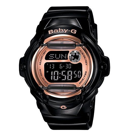 Casio Baby-G Black Whale Series Watch BG169G-1 Shock Resistant