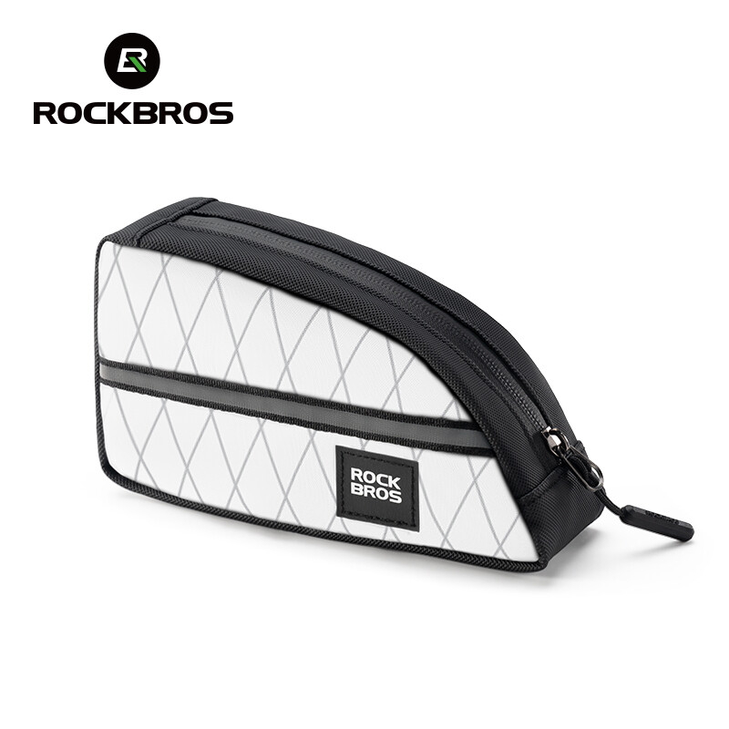 ROCKBROS Brompton Bike Triangle Tube Bag 0.8L Storage Bag Portable Multi-Colored