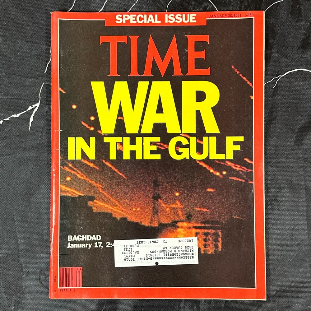 Time Magazine January 28 1991 Special Issue War in the Gulf