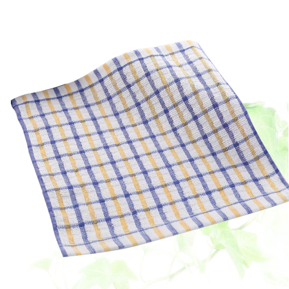 Absorbent Dish Cloth Kitchen Oil Cloth Hand Dry Wipe Towel Pots Cleaning Cloth