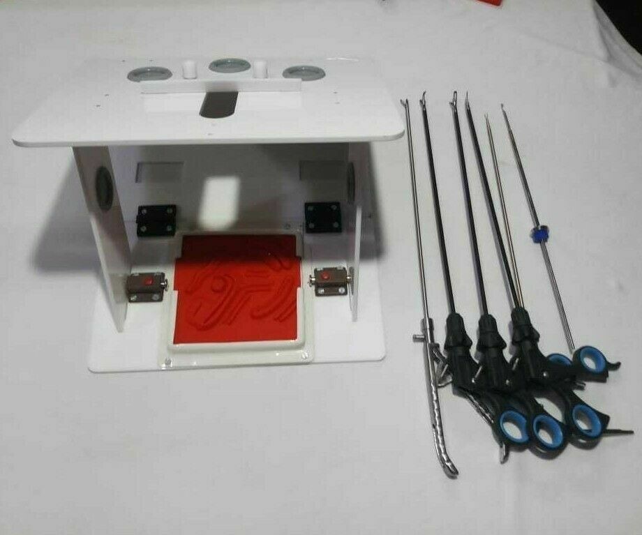 Laparoscopy Trainer Kit - 8-Piece Simulator Set for Surgical Practice