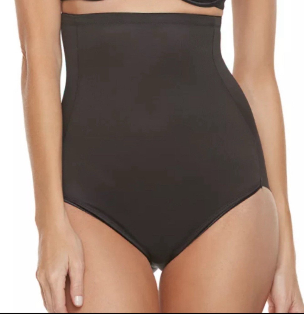 Naomi & Nicole Control Shapewear Unbelievable Comfort High Waist Brief Size XL