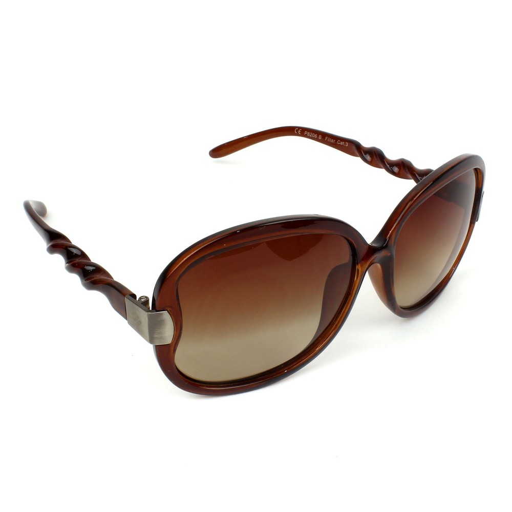 Ladies Sunglasses Polaroid Polarized Lens UV400 CAT 3 Fashion Designer - 8206B