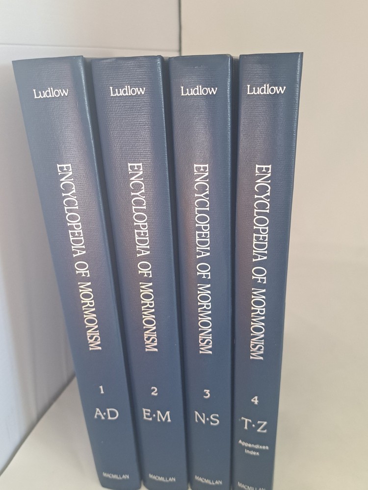 Encyclopedia of Mormonism 4 Volume Set Daniel H Ludlow 1992 Macmillan LDS Mormon