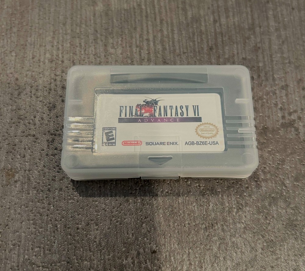 Final Fantasy VI Advance GBA Cartridge with Small Case 2007
