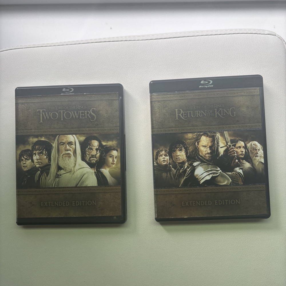 The Lord of the Rings The Motion Picture Trilogy (2 & 3)Blu-ray Extended Edition