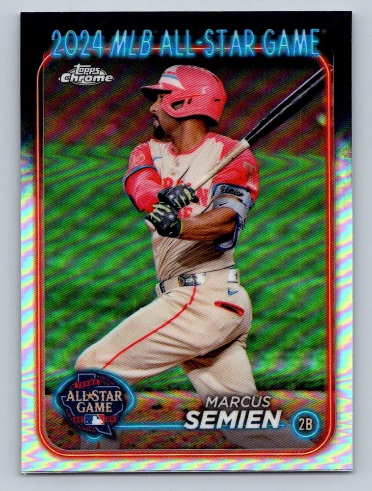 2024 Topps Chrome Update Series All-Star Game #ASGC-38 Marcus Semien Baseball Card