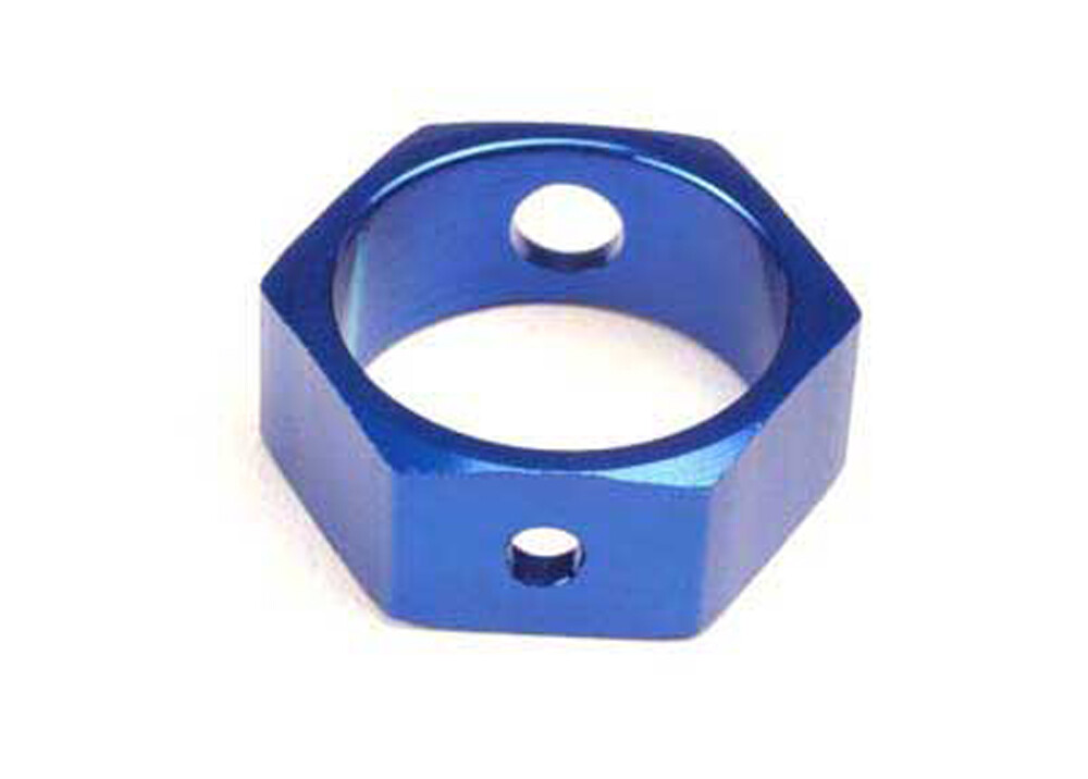 Traxxas 4966X Aluminum HD Shaft Hex Brake Adapter Blue for T-Maxx Model
