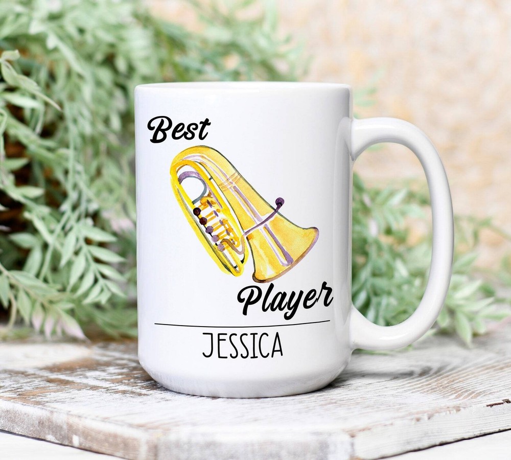 Tuba Player Christmas Personalized Mug Tuba Mug Present Tuba Gift Tuba Christmas