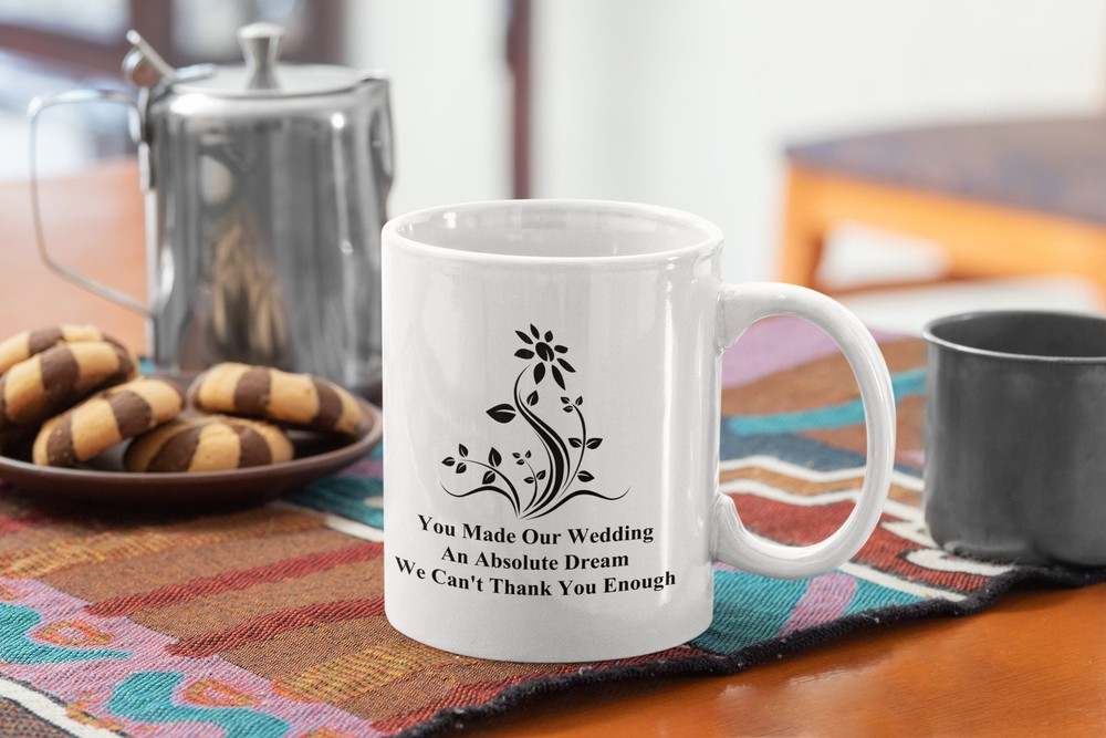 Florist Funny Coffee Mug with Wedding Appreciation Design for Gifts