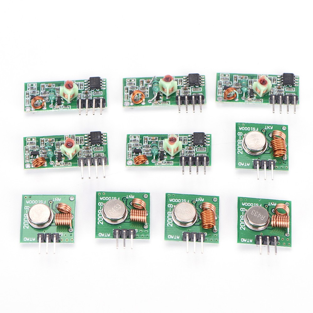 5x 433Mhz RF transmitter and receiver kit Module Arduino ARM WL MCU Raspberryh^a