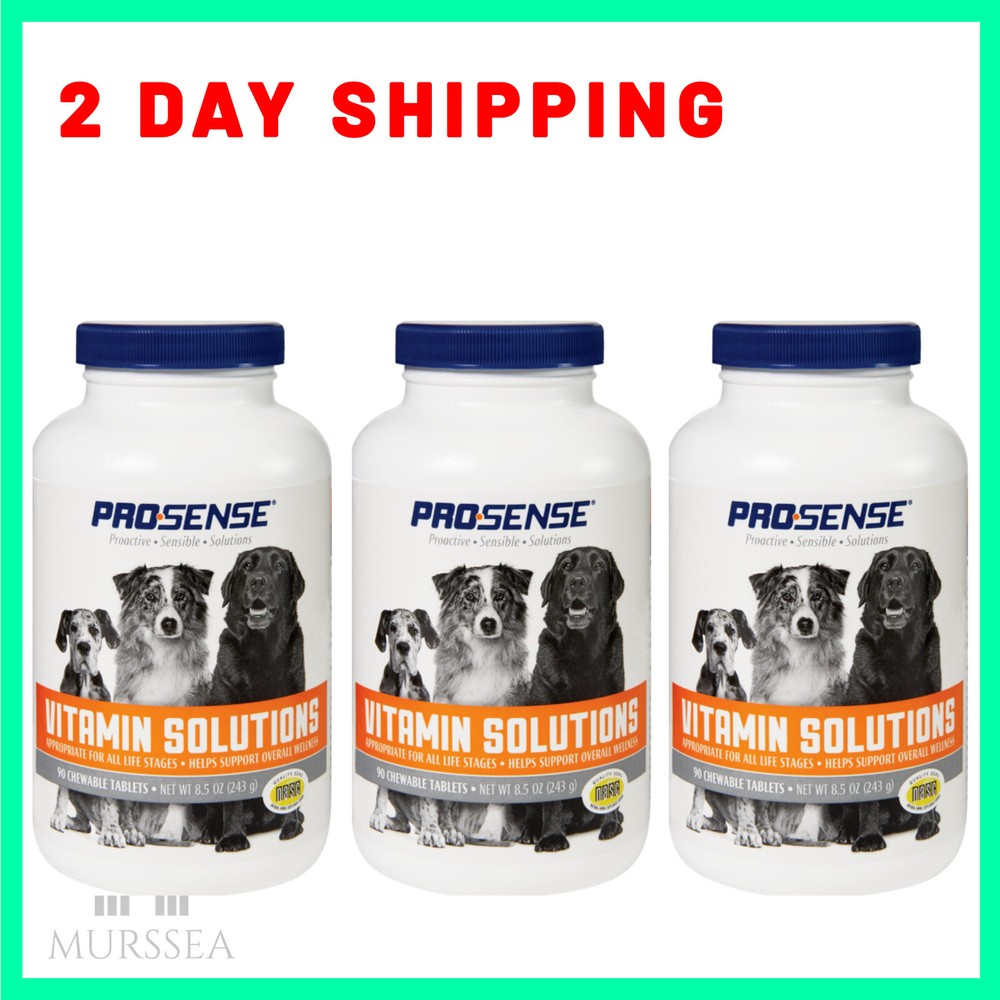 270 Count Dog Multi Vitamins For All Life Stages Health Care Chewable Tablets