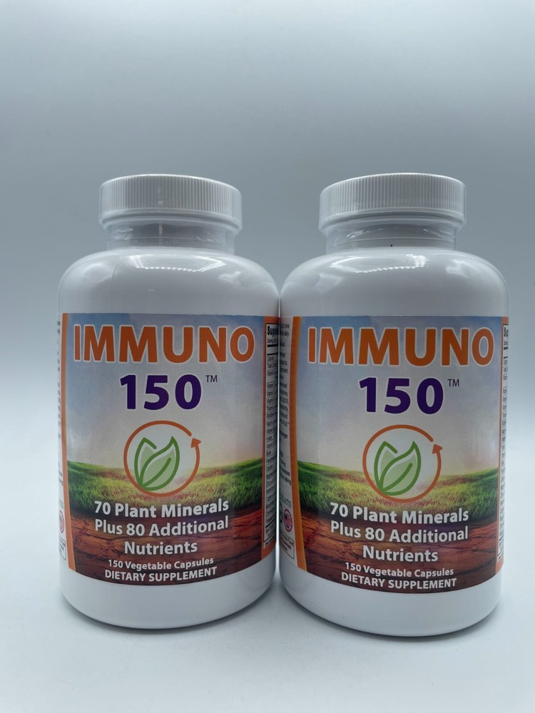 IMMUNO 150 THE ULTIMATE MULTI VITAMIN, IMMUNE BOOSTER. SET OF TWO BOTTLES