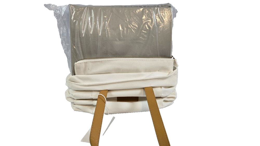 Cozy Earth Bamboo 4-Piece Queen Sheet Set in Light Gray with Canvas Bag  