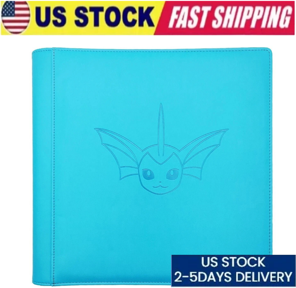 Pokemon S-Chinese Sealed Gift Box Vaporeon Eevee GX theme 480 slots Card Binder