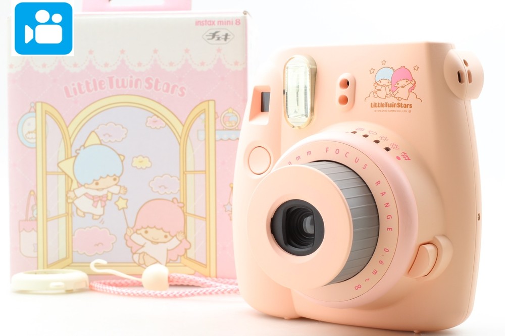 MINT Fujifilm Instax Mini 8 Little Twin Stars Sanrio Kiki & Lala Japan Edition