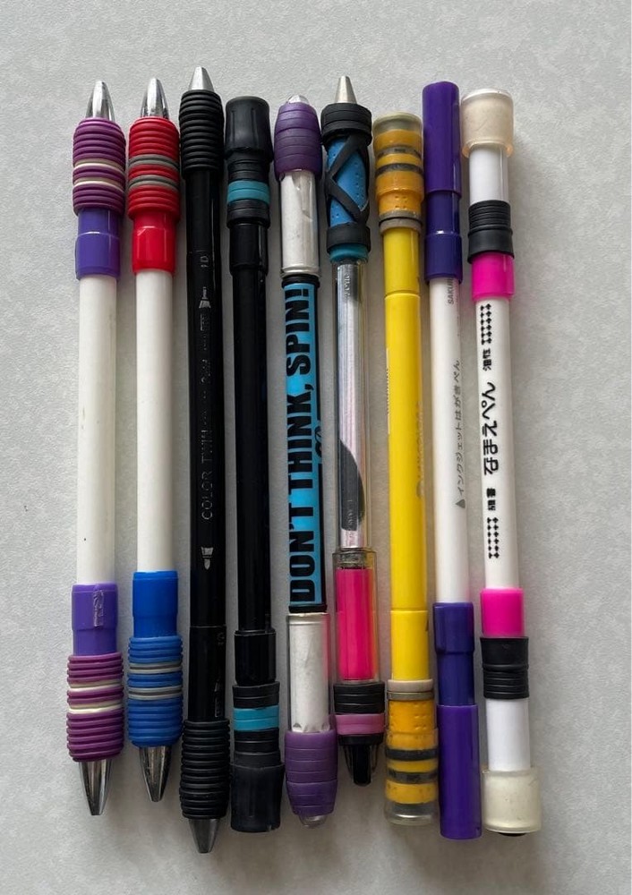 Put 9 pen spinning and modification pens together #107ab5