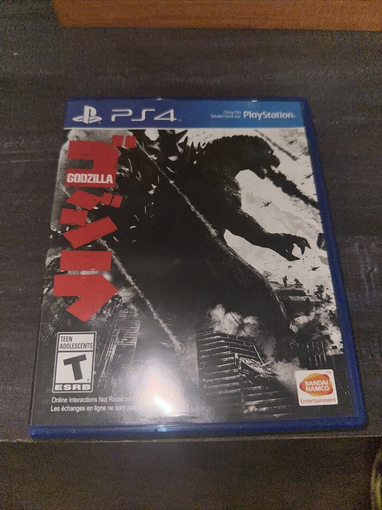 Rare Godzilla PS4 Game Complete in Great Condition