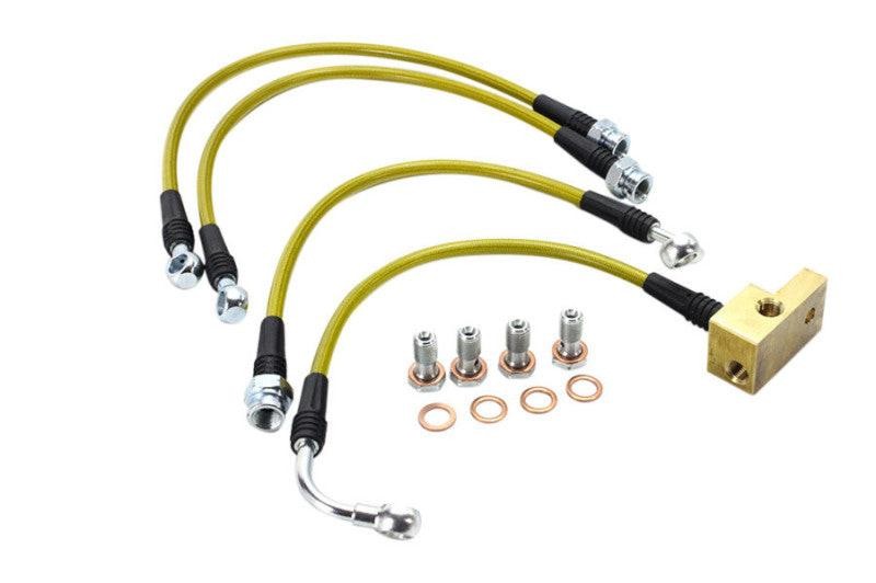 ISR Performance Brake Line Kit Fits 89-05 Mazda Miata (Standard Suspension 4 Lin