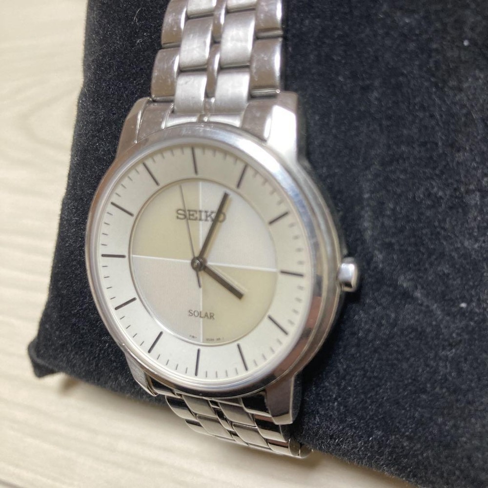 Seiko Riki Watch 10 Bar Waterproof Stainless Steel