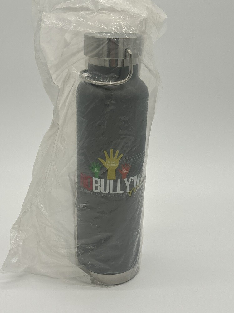 Anti-Bullying Insulated Stainless Steel Water Bottle with Inspirational Message