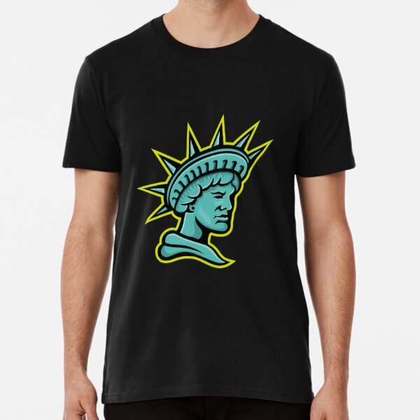 Lady Liberty USA Design Short Sleeve Tee for Freedom S-5XL