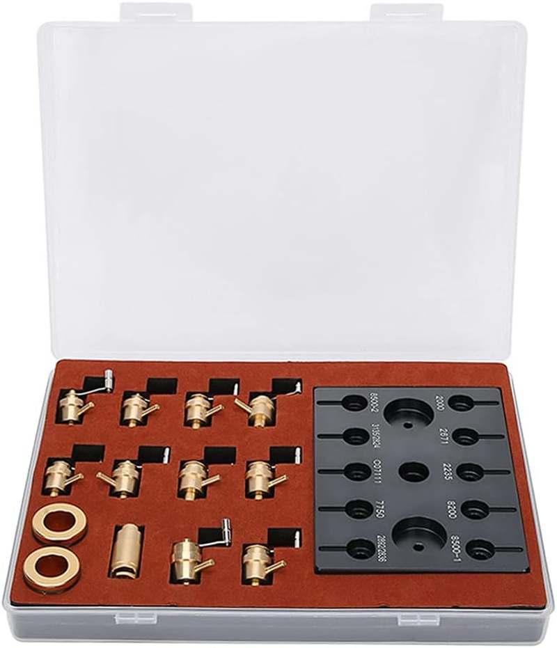 10PCS Watch Mainspring Winder, Alloy Steel Watch Mainspring Winder Repair Tools