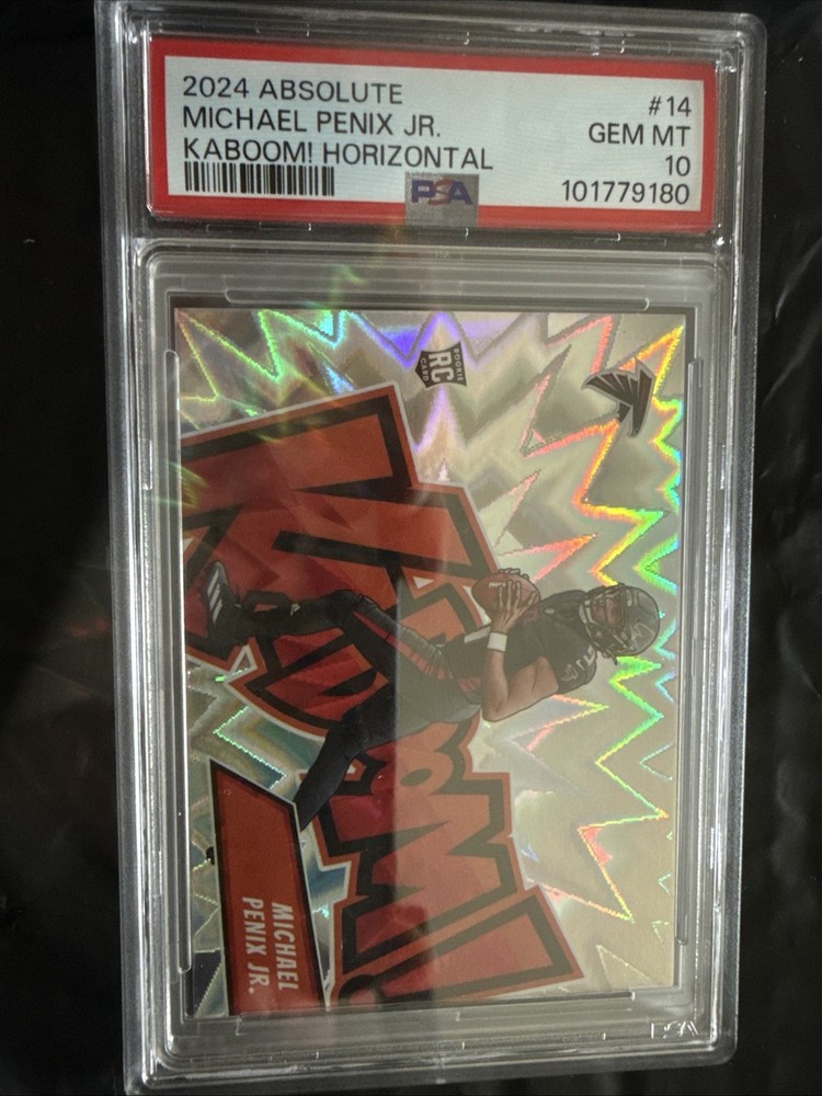 2024 Panini Absolute - Kaboom! Horizontal Michael Penix Jr. #14 (RC)