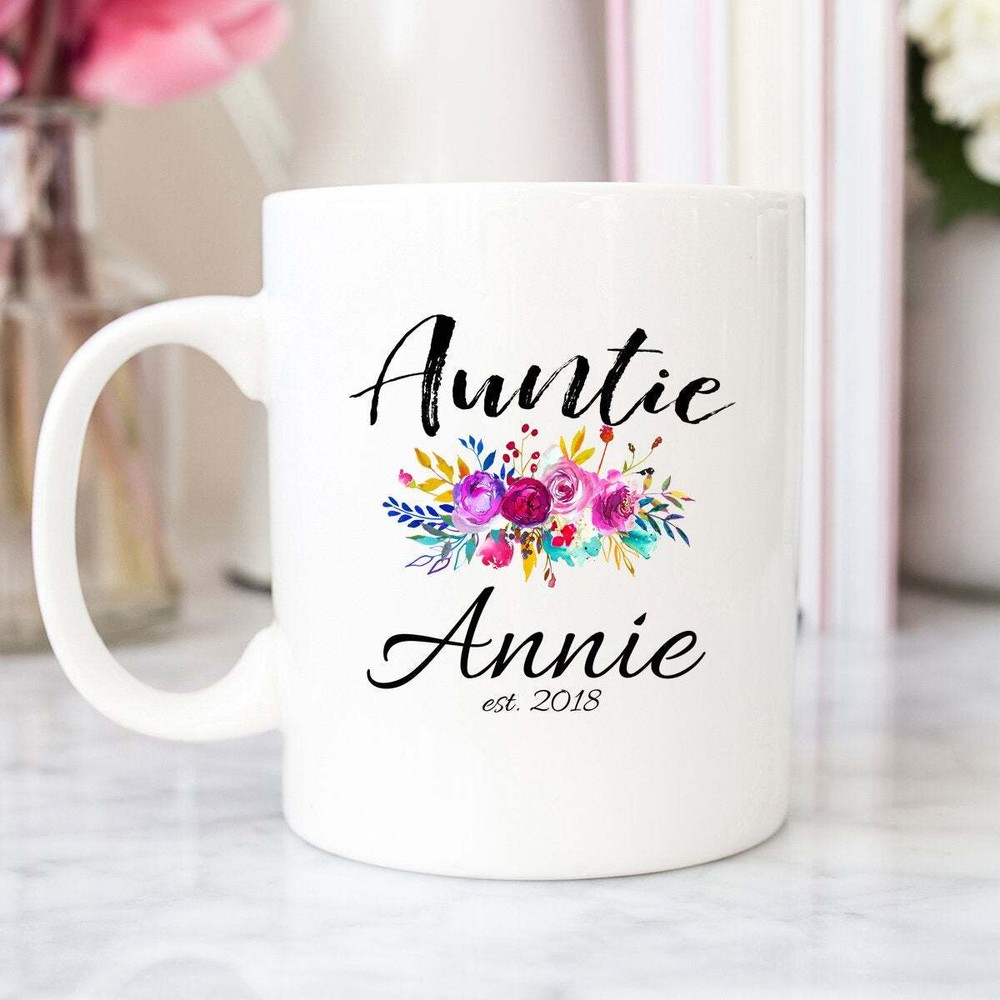 Auntie Mug Aunt Mug Aunt Gift Coffee Mug Gift For Sister Aunt To Be New Aunt