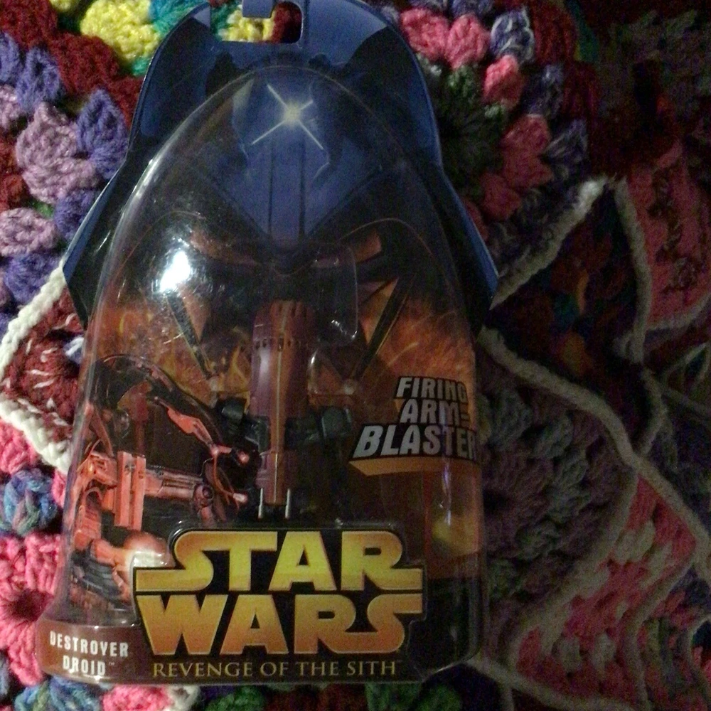 Hasbro Star Wars Revenge of the Sith Destroyer Droid Firing Arm-Blaster Action Figure