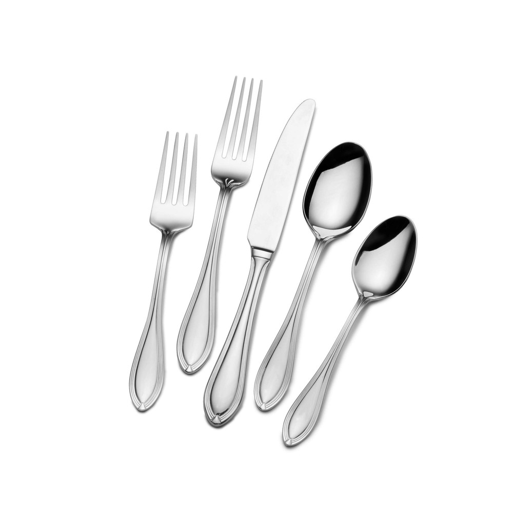 Randall 45-Piece Stainless Steel Flatware Set for Everyday Dining