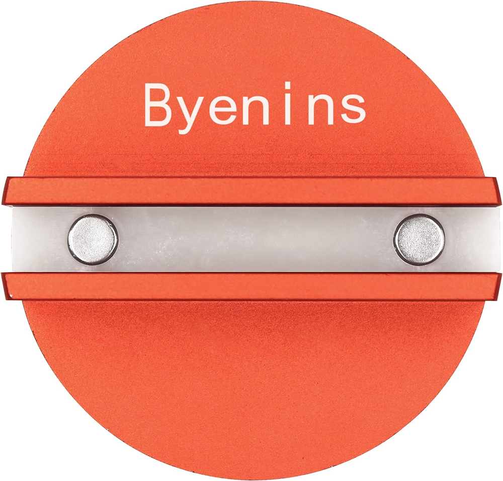 Large Slotted Universal Magnetic Jack Pad Weld Frame Rail Adapter(Orange) for Mo