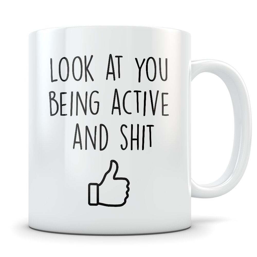 Fitness Gift For Women And Men Fitness Mug Fit Mug Fit Gifts Working Out Gifts