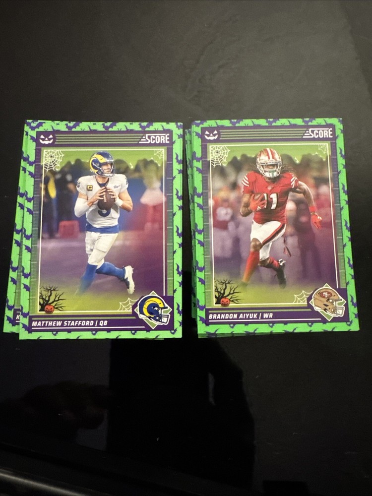 2024 Score A Treat Football Green Bats #151-300 You Pick 2 CARD OR $2 MINIMUM