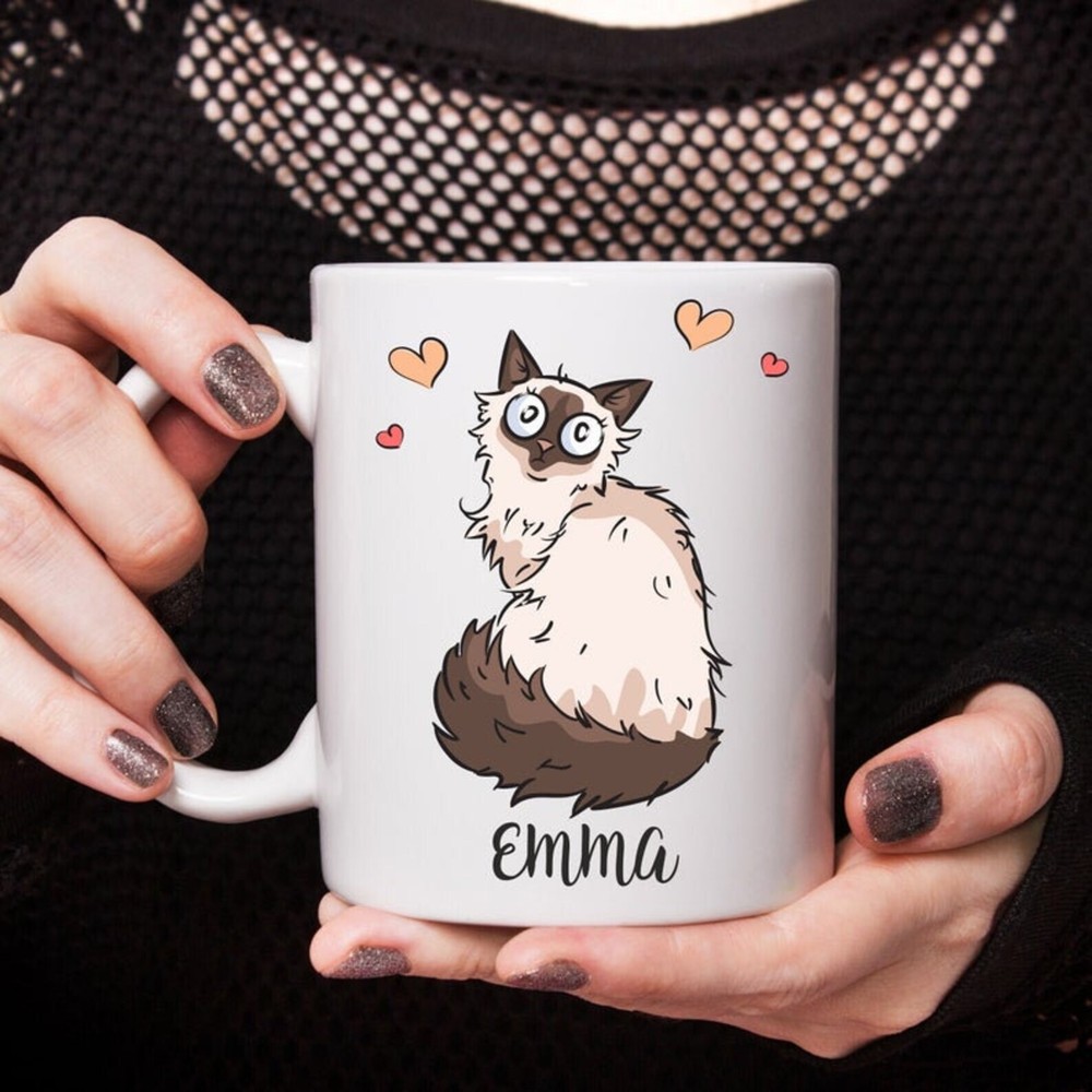 Custom Mug Personalised Sweet Cats Cat Mug 11 Oz Cat Lover Gifts Cat Lover Mug