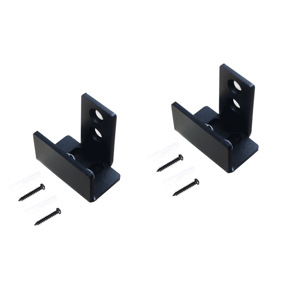 2-Pack Bottom Glide Wall Guide & Groove Stopper for Pocket Doors