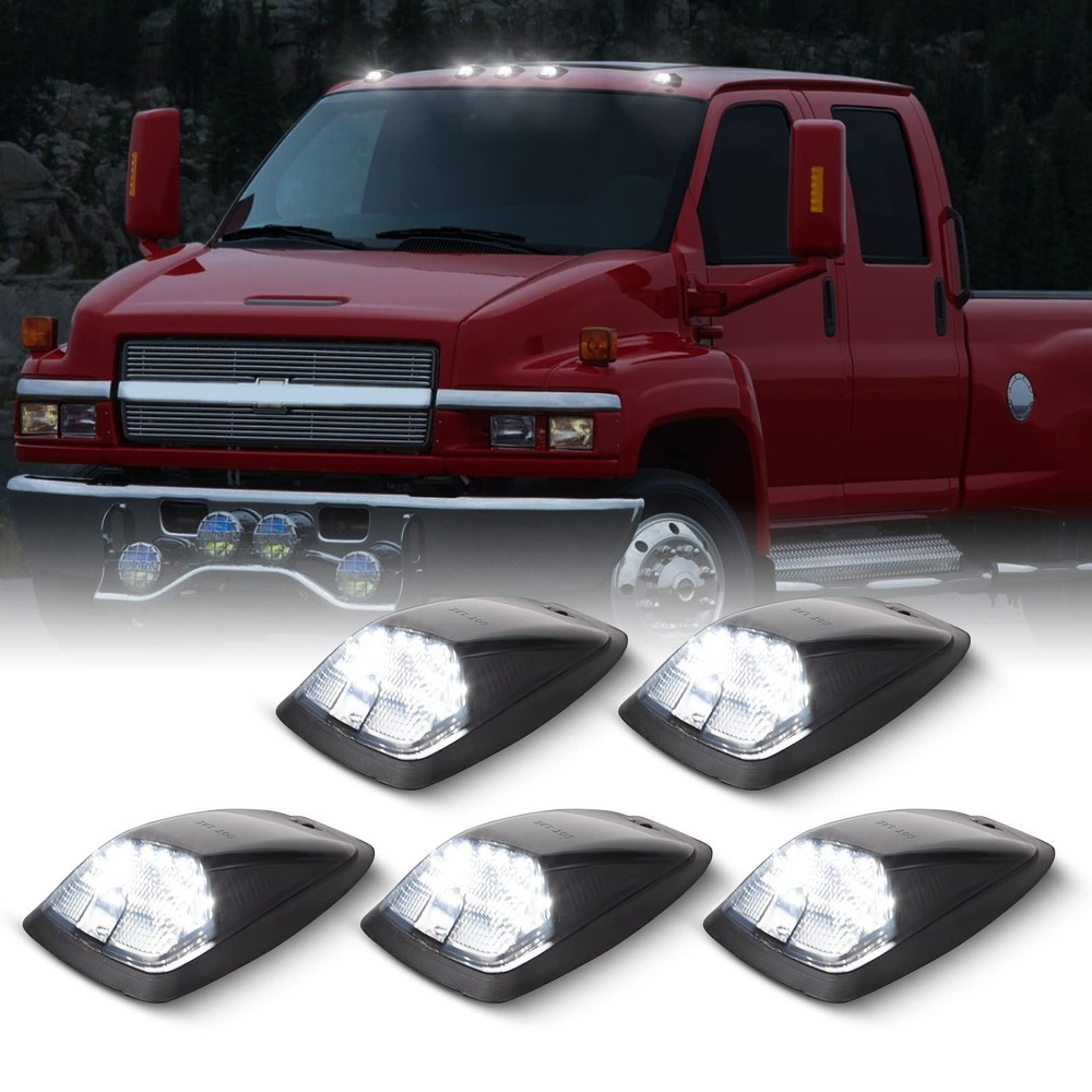 LED Roof Marker Lights Clearance Running Lights for 1988-2002 Chevy GMC Trucks