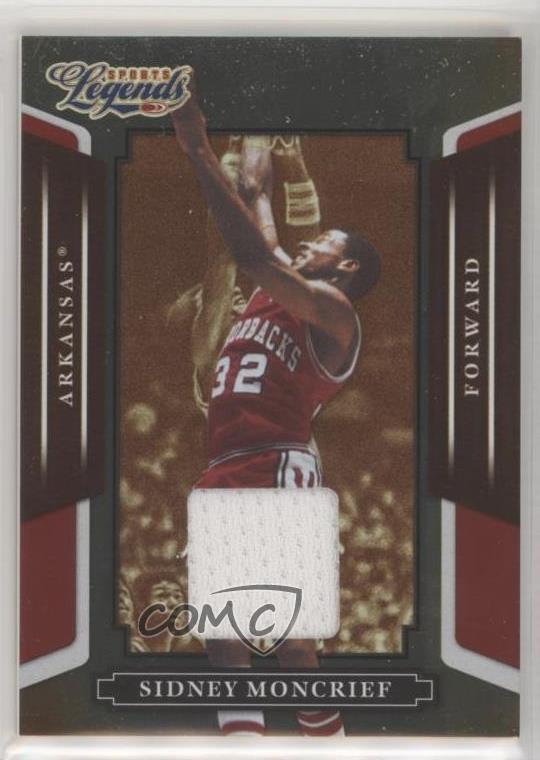 2008 Donruss Americana Sports Legends Mirror Red Materials Sidney Moncrief HOF