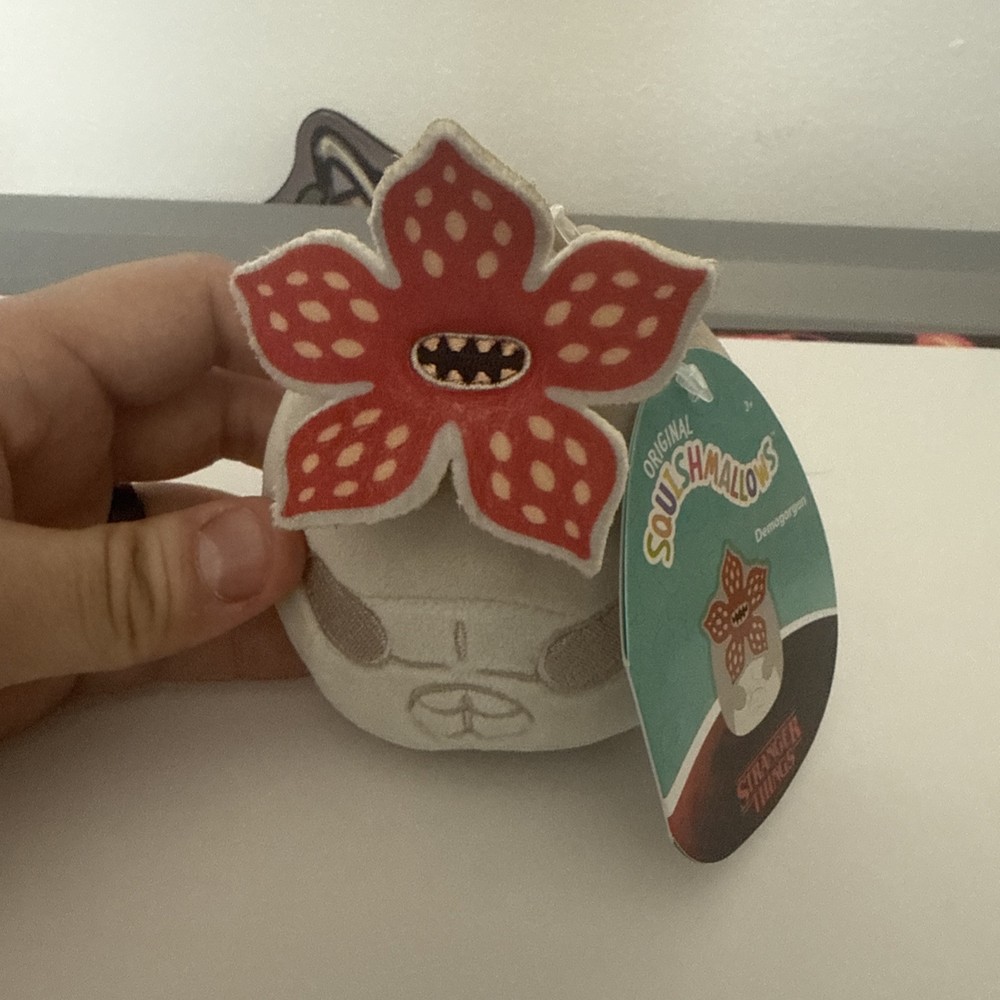 Squishmallows Stranger Things Demogorgon 4 Inch Clip Plush NWT