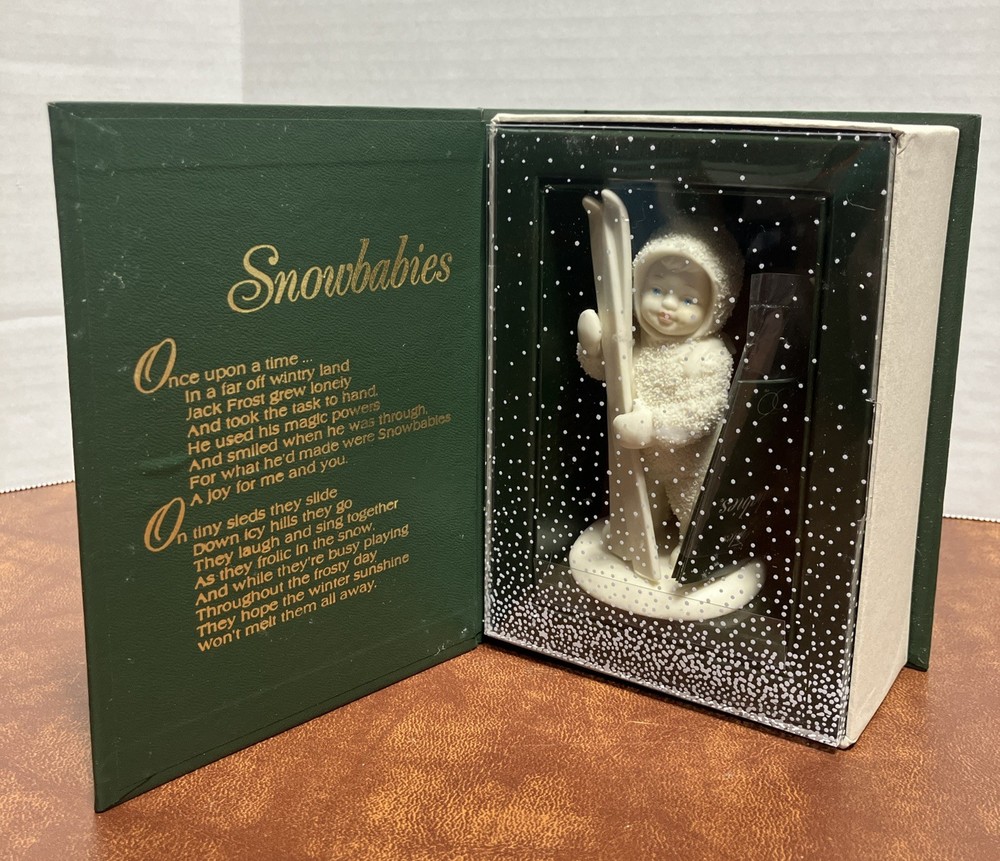 Dept 56 Let's Go Skiing Snowbabie 6815-2 New in Box